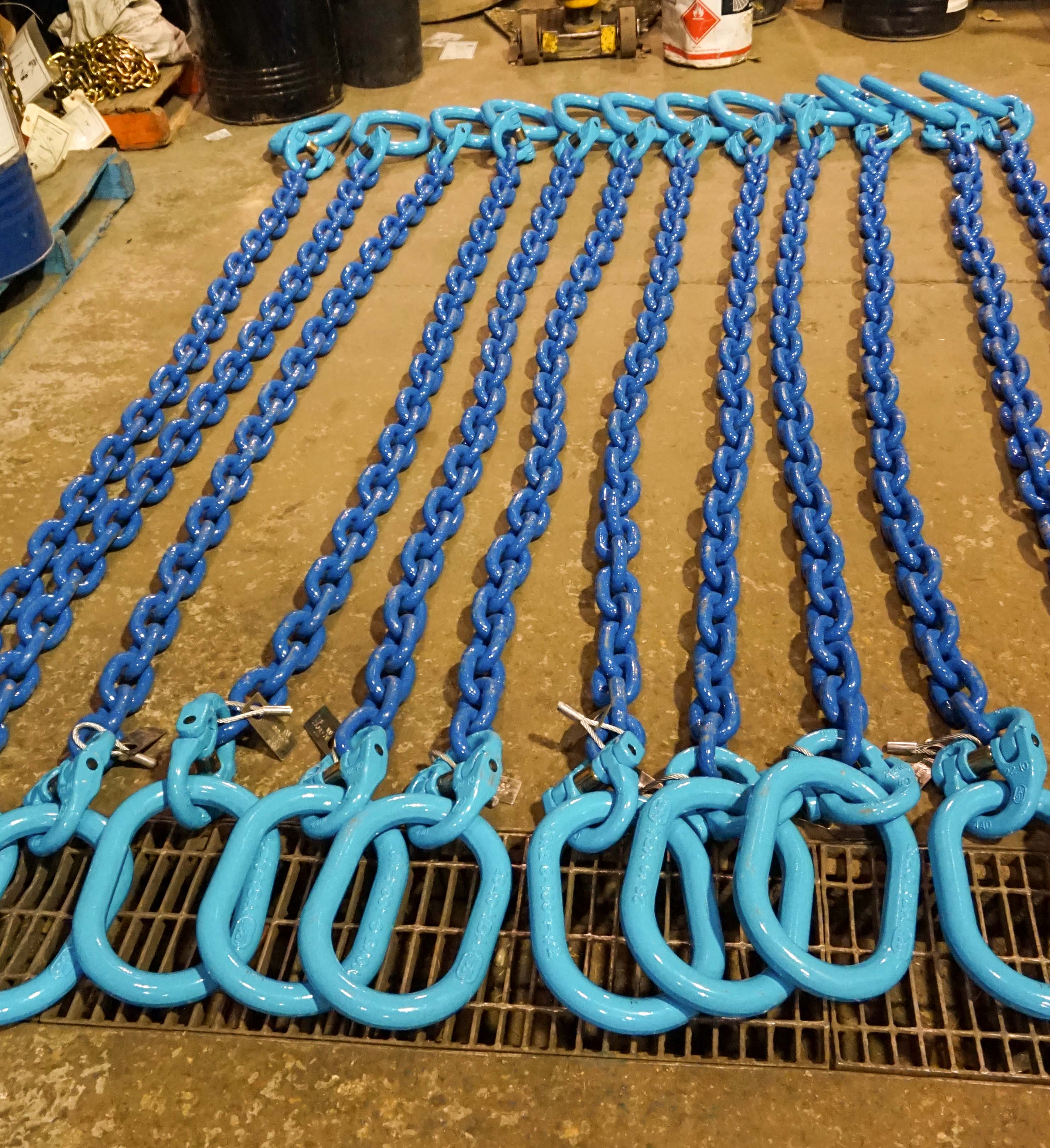 Northern Strands Latest News  Large Custom Chain Slings Developed for  International Customer