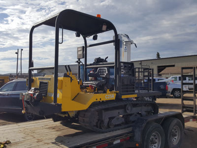 Mobile Railcar Progressioner Servicing Unit